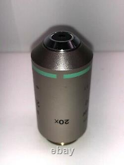 Nikon Plan Fluor 20x/0.50 Microscope Objective DIC M 0.17 WD 2.1