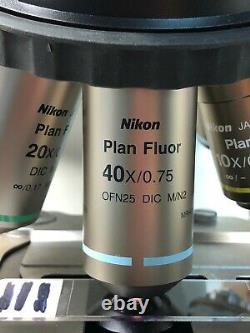 Nikon Plan Fluor 40x 0.75 /0.17 DIC M/N2 Microscope Objective 103% Refund