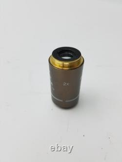 Nikon Plan UW 2x / 0.06 WD 7.5 Microscope Objective Lens