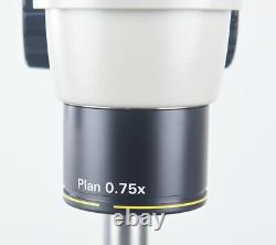 Nikon SMZ-10A Darkfield Microscope 10x/24 Super Wide Eyepieces Plan 0.75x Lens