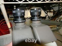 Nikon SMZ-U Binocular Microscope W Nikon ED Plan 1X, 7.5- 75X Zoom, Stand