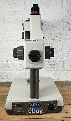 Nikon SMZ-U Stereoscopic Zoom Microscope ED Plan 1X UW10xa/24 lighted base C1