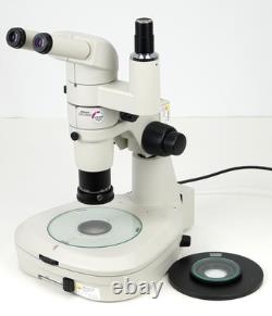 Nikon SMZ1000 Stereo Microscopes Microscope with Plan Apo 1x WD70 + Diascopic Stand