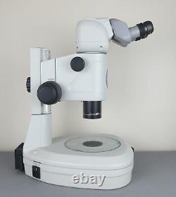 Nikon SMZ1500 Dark Field Microscope wt Ergo Head, Illuminated Base & Plan Apo 1x