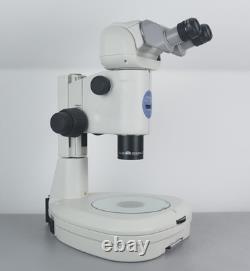 Nikon SMZ1500 Dark Field Microscope wt Ergo Head, Illuminated Base & Plan Apo 1x