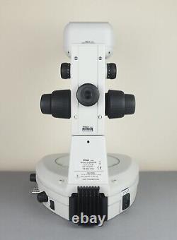 Nikon SMZ1500 Dark Field Microscope wt Ergo Head, Illuminated Base & Plan Apo 1x