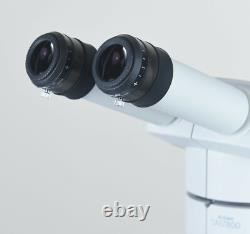 Nikon SMZ800 Microscope with Nikon 10x/22 Eyepieces Plan 1x Objective and Stand