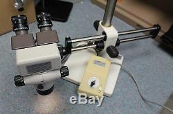 Nikon Smz-10a Microscope System Smz-u Uw10xa 24 Ed Plan 1.0x