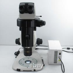 Nikon Smz18 Stereo Fluorescence Microscope W Shr Plan Apo 1x Obj & Ergo Head