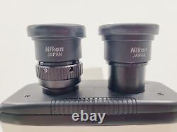 Nikon TMS Inverted Phase Contrast Microscope with 4 x Objectives DPlan, Plan, Ph