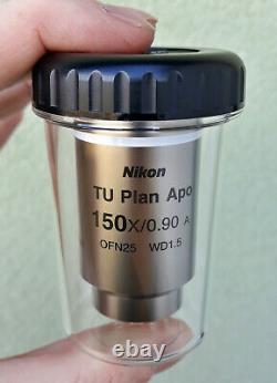 Nikon TU Plan Apo 150x/0.90 EPI WD1.5 Microscope Objective MUC11150