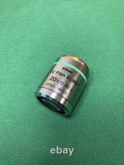Nikon TU Plan ELWD 20X/0.40B OFN25 WD19 Microscope Objective