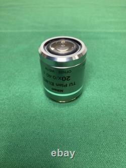 Nikon TU Plan ELWD 20X/0.40B OFN25 WD19 Microscope Objective