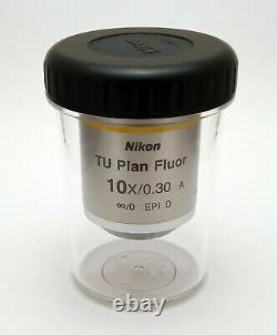 Nikon TU Plan Fluor 10x/0.30 BD Microscope Objective