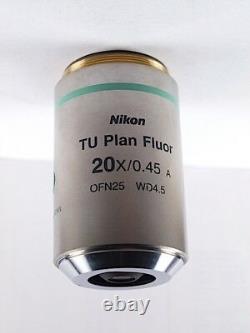 Nikon TU Plan Fluor 20x EPI D BD L & LV Series Industrial Microscope Objective
