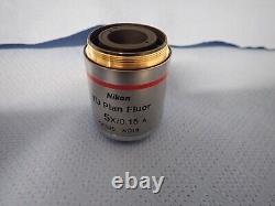 Nikon TU Plan Fluor 5X/0.15 A Objective 32mm Thread