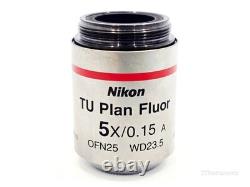 Nikon TU Plan Fluor 5x/0.15 OFN25 WD23.5