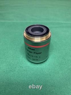 Nikon TU Plan Fluor 5x/0.15A Objective Lens OFN25 WD18 Microscope M32 Thread
