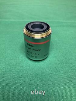 Nikon TU Plan Fluor 5x/0.15A Objective Lens OFN25 WD18 Microscope M32 Thread