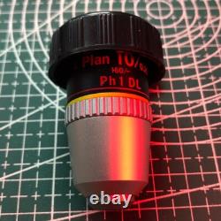 Nikon e Plan 10/0.25 160/- Ph1 DL Phase Contrast Microscope Objective