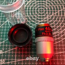 Nikon e Plan 40/0.65 160/0.17 Ph3 DL Phase Contrast Microscope Objective