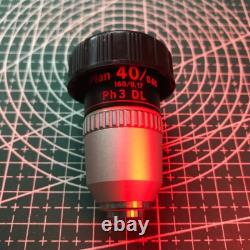 Nikon e Plan 40/0.65 160/0.17 Ph3 DL Phase Contrast Microscope Objective