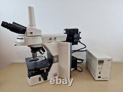 Nikon eclipse 80i Epi illumination fluoresce microscope and plan fluor objective