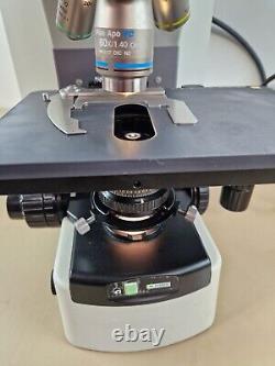 Nikon eclipse 80i Epi illumination fluoresce microscope and plan fluor objective