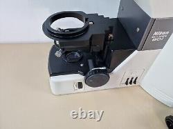 Nikon eclipse 80i Epi illumination fluoresce microscope and plan fluor objective