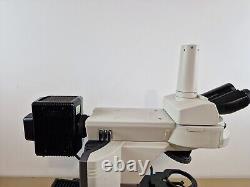 Nikon eclipse 80i Epi illumination fluoresce microscope and plan fluor objective