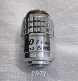 Nikon plan 20x microscope Olympus microscope objective 20 / 0.40 ELWD