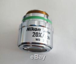 ONE FOR Nikon Microscope CF Plan 20x/0.35 SLWD /0 WD 20.5mm EPI objective lens