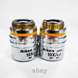 ONE Used Nikon CF Plan 10X/0.30 microscope objective