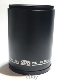 Objective Plan Apo 0.5x WD 123 Lens for Nikon Stereo SMZ Microscope
