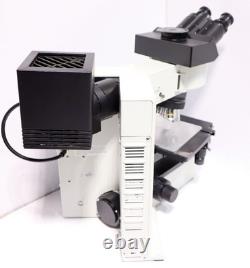 Olympus BX60MF Metallurgical Microscope M Plan Apo Objectives Tested 100V