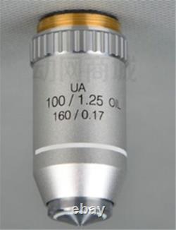 Used 1Pc Nikon Plan 100X/1.25 160/0.17 Oil Microscope Objective Lens Tested kc