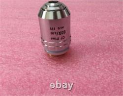 Used Tested Metallographic 1Pc 50X/0.80 Microscope Objective Cf Plan Nikon wf #A
