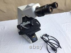 Vintage NIKON ECLIPSE E200 MICROSCOPE Binocular # E200MV R Objectives 4x 10x 40x